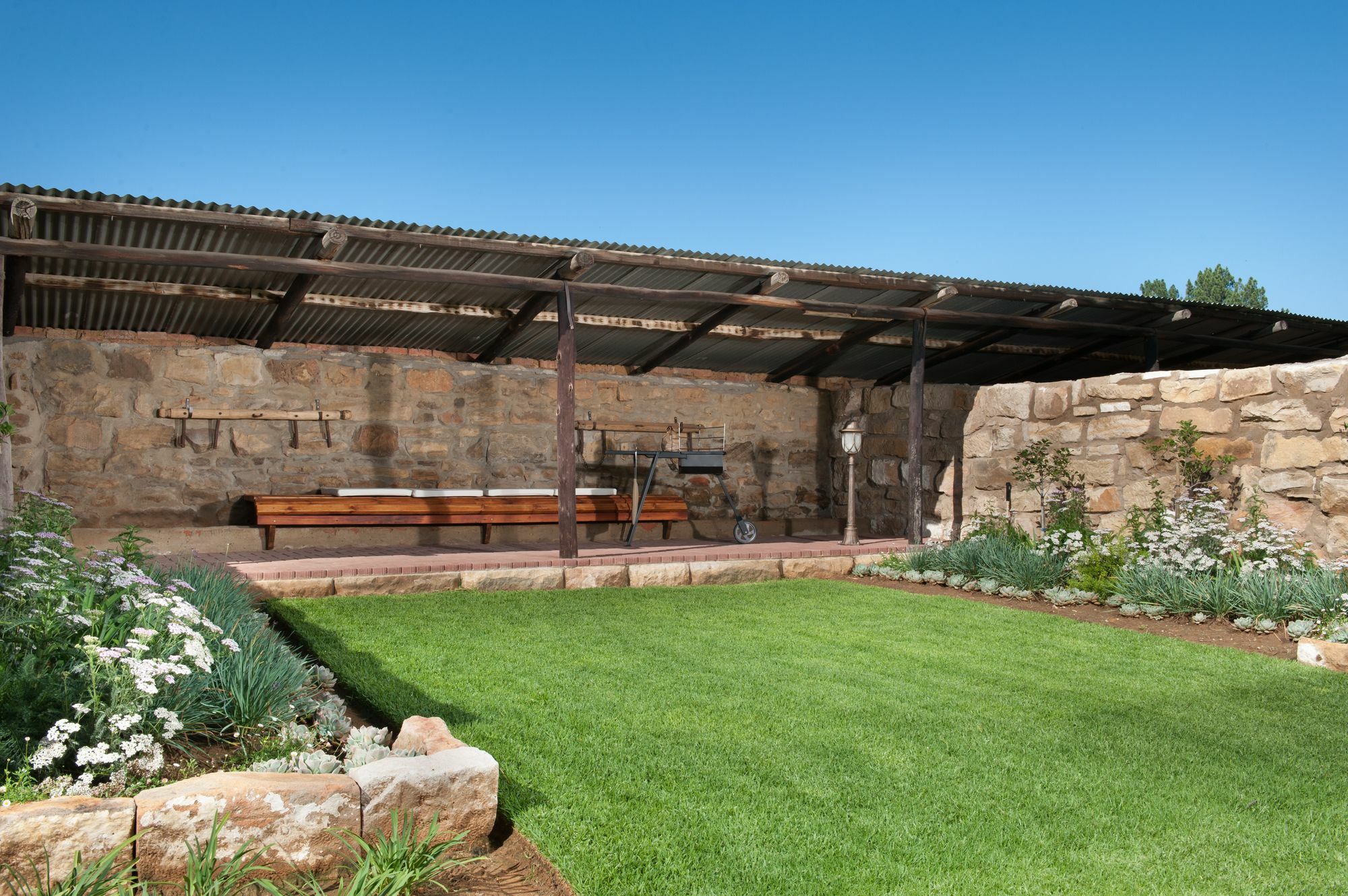 Baris Guesthouse Clarens Exterior foto